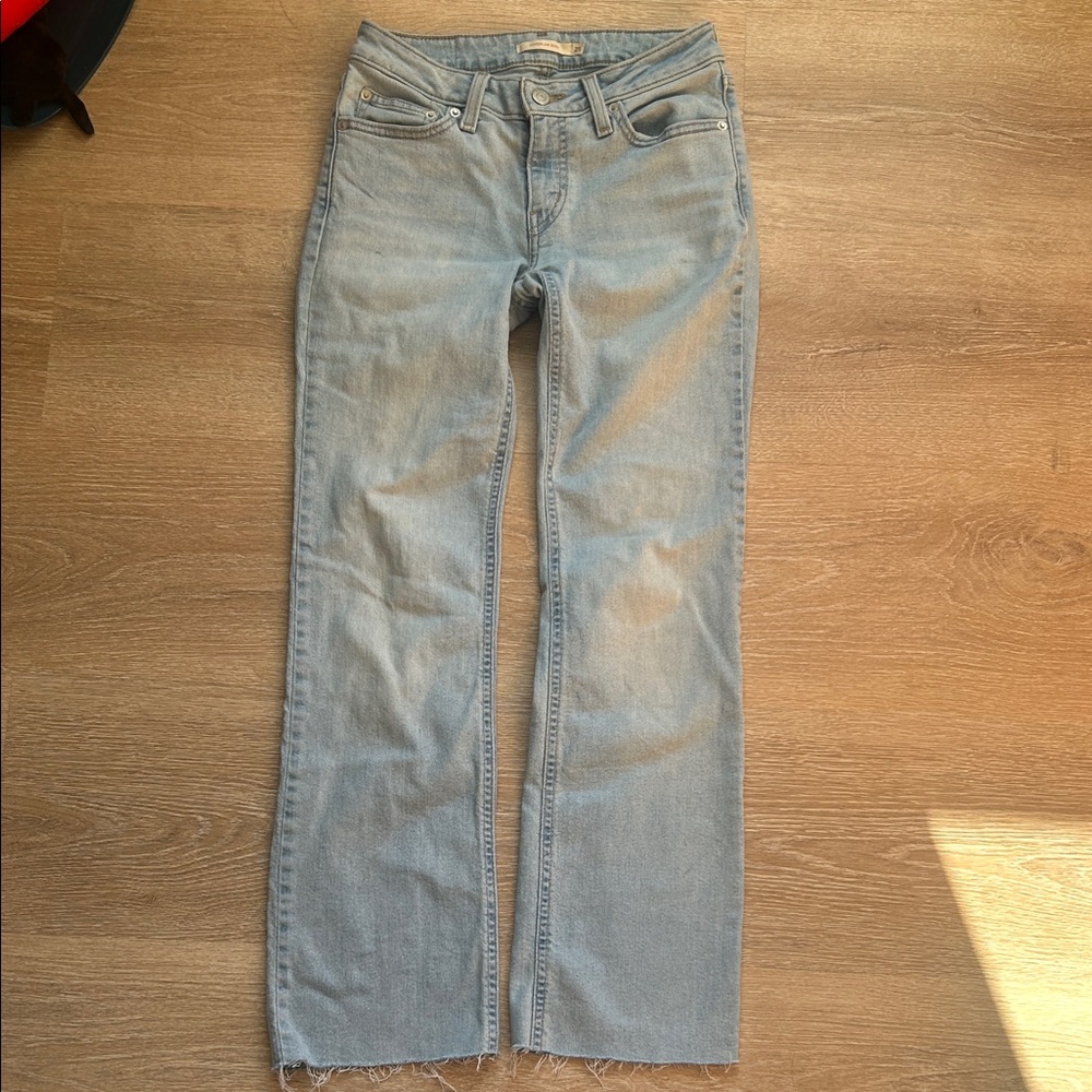Levi's Light Blue Straight Leg Women's Jeans